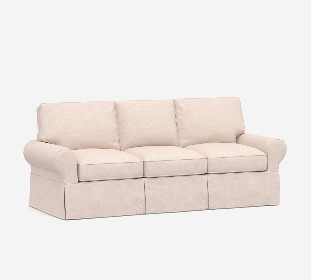 PB Basic Slipcovered Sofa Pottery Barn