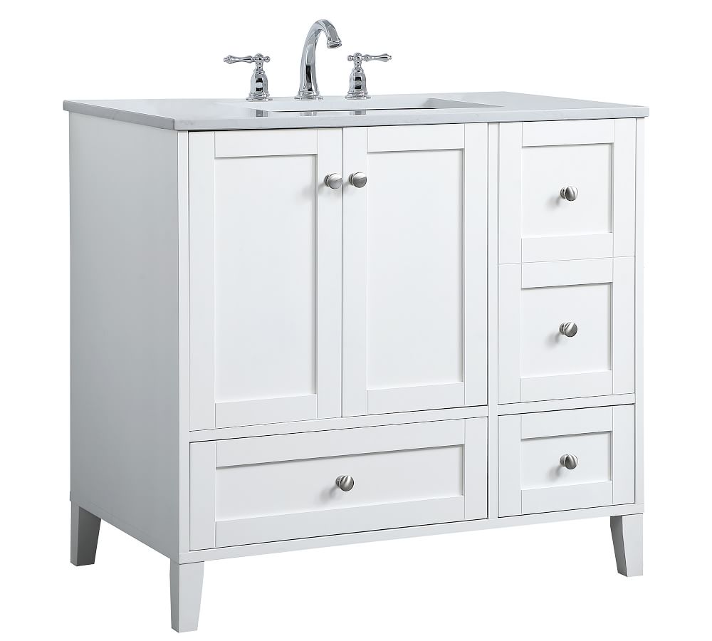 Moro 36" Single Sink Vanity | Pottery Barn
