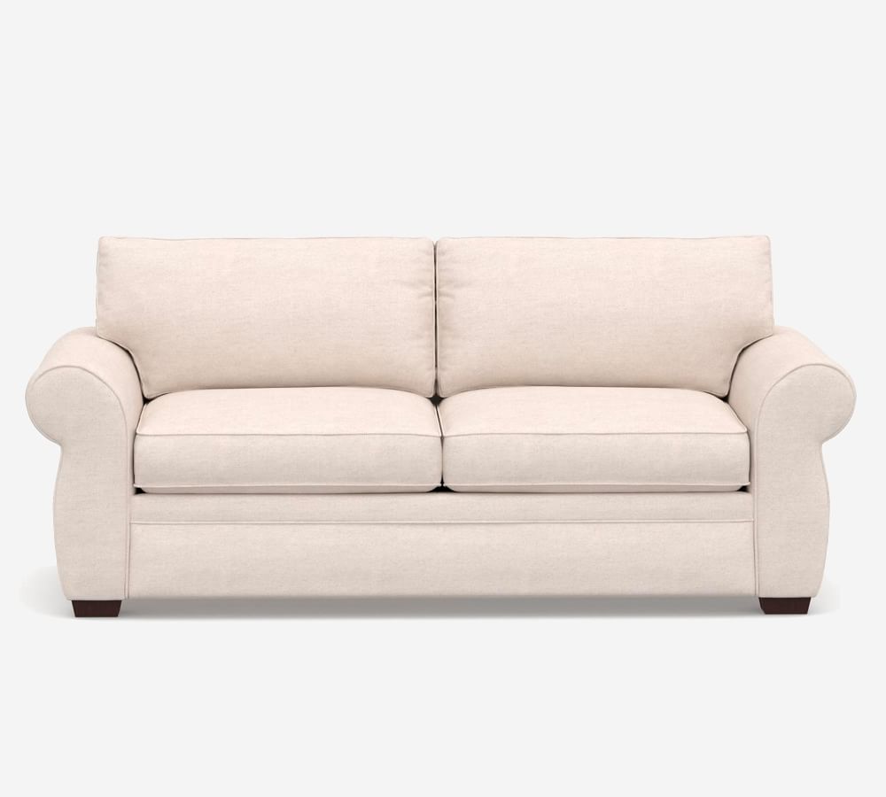 Pearce Roll Arm Upholstered Deluxe Sleeper Sofa Pottery Barn
