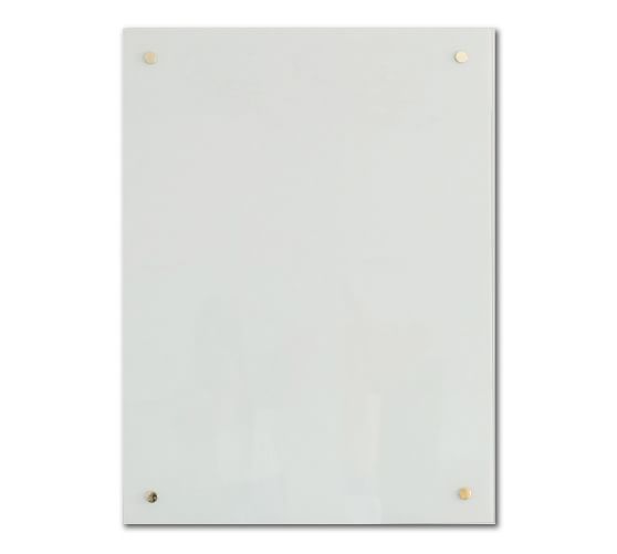 5.25" x 7" Magnetic Dry Erase Board in 3 colors magnetic back for easy hanging 