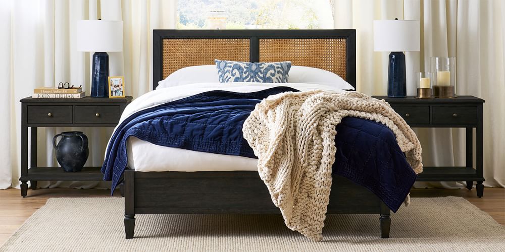 Sausalito Bed Wooden Beds Pottery Barn