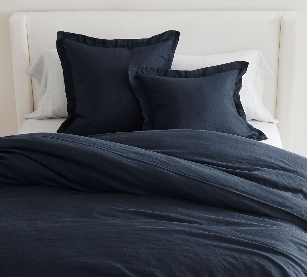 Belgian Flax Linen Duvet Cover | Pottery Barn