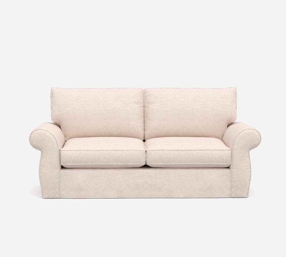 Pearce Roll Arm Slipcovered Sofa Pottery Barn