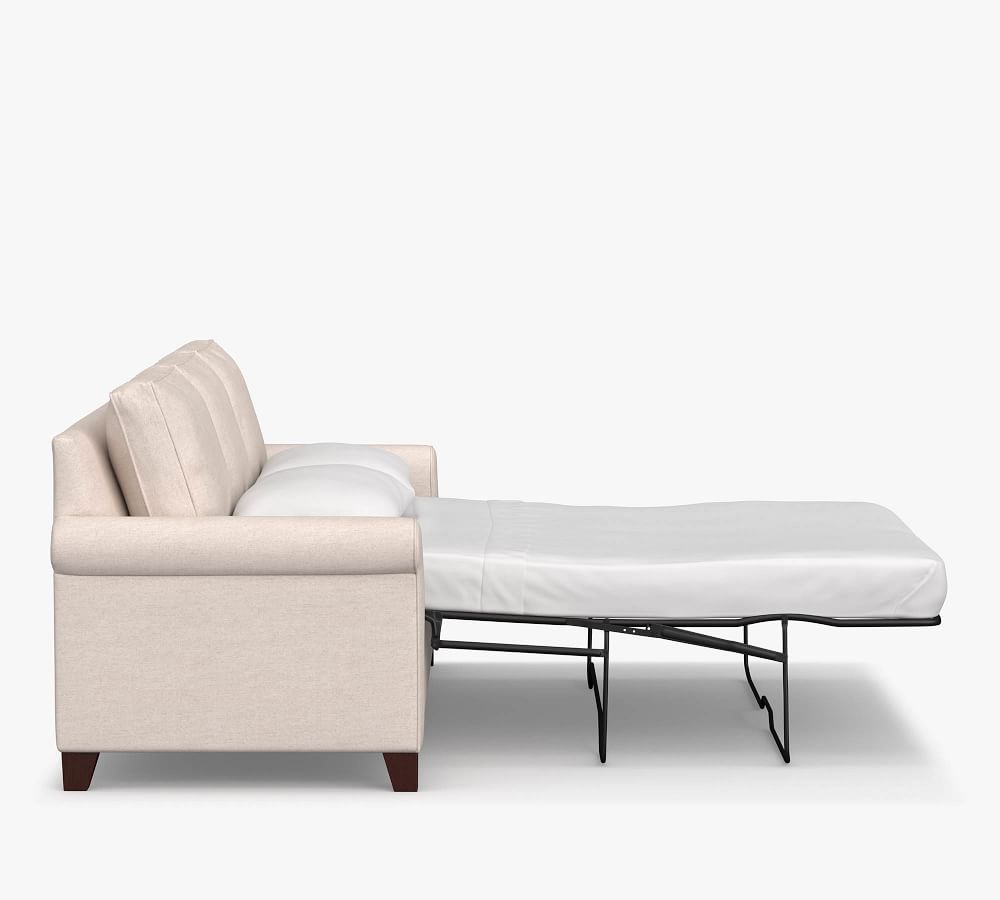 Cameron Roll Arm Upholstered Deluxe Sleeper Sofa Bed Pottery Barn