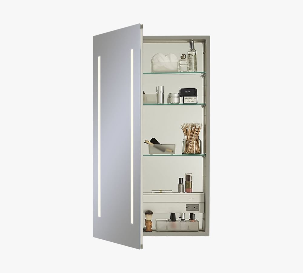 Robern Vitality Lighted Medicine Pottery Barn