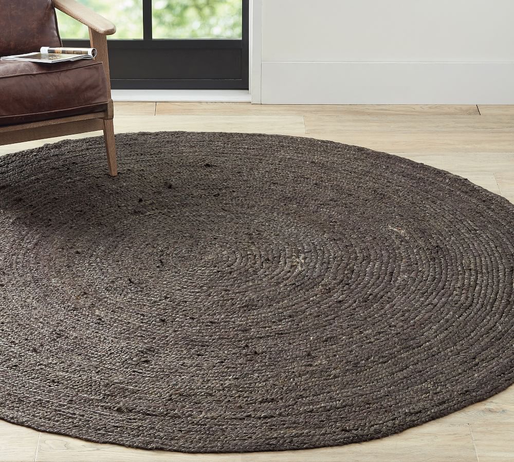 Round Braided Jute Rug Pottery Barn