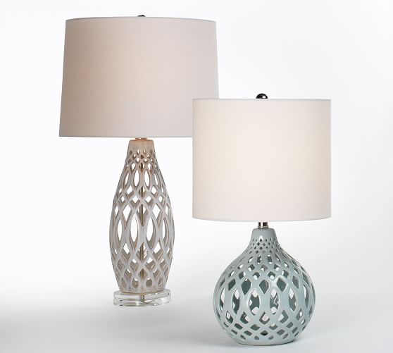 Oldfield Ceramic Table Lamp Pottery Barn, Seahaven Starfish Table Lamp Set