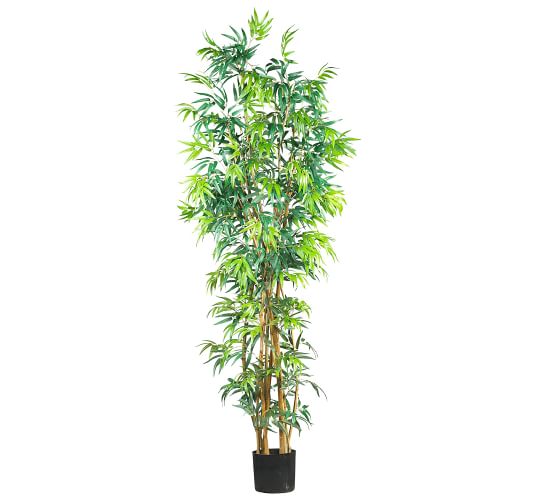 Faux Curved Bamboo Tree