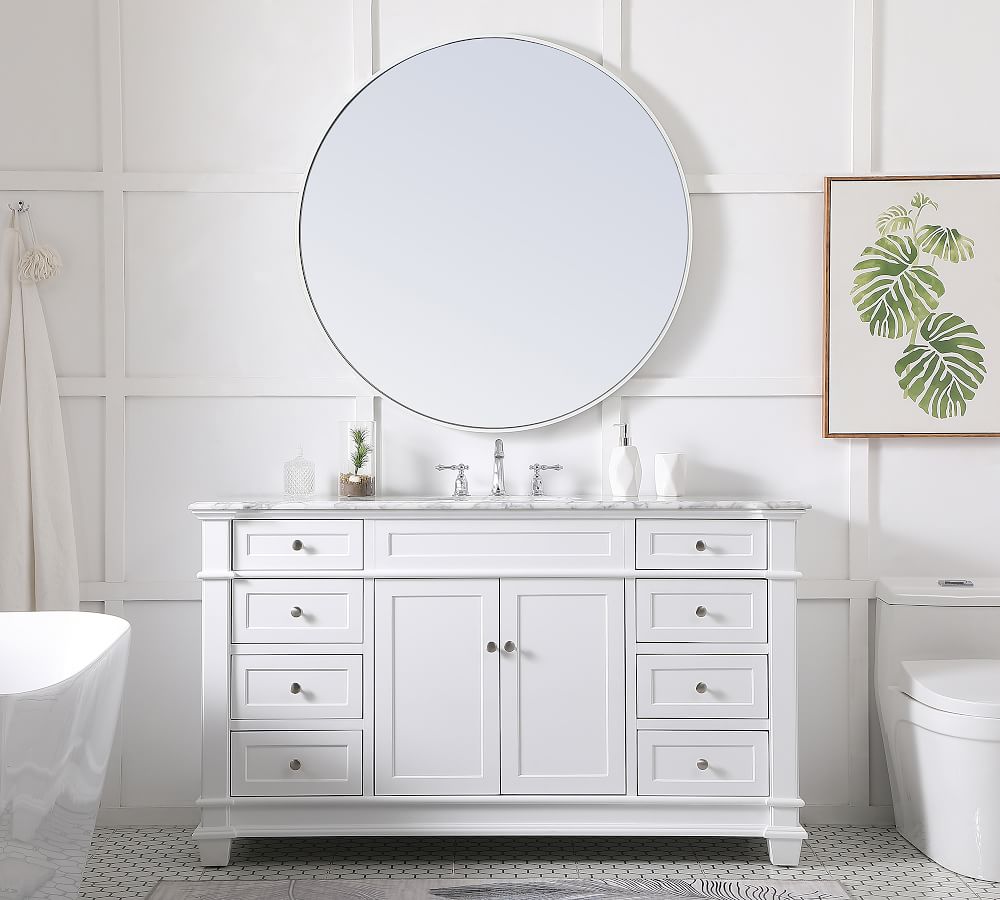 Engel 60" Single Sink Vanity Pottery Barn