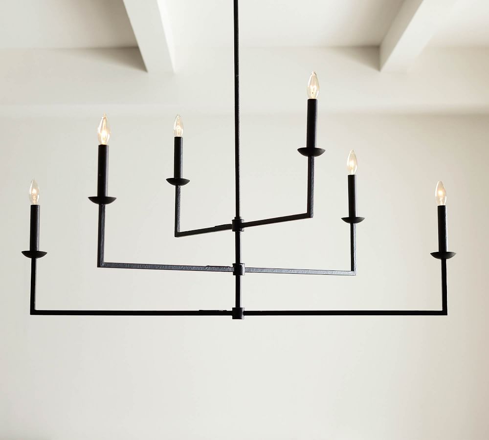 Remington Iron Mobile Chandelier Pottery Barn