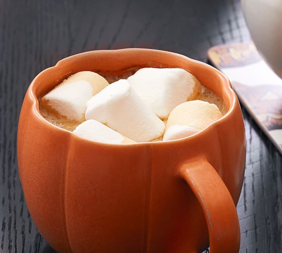Pottery Barn Halloween Jack-O-Lantern Mug~Coffee/Tea/Hot Chocolate~Pumpkin~NEW 