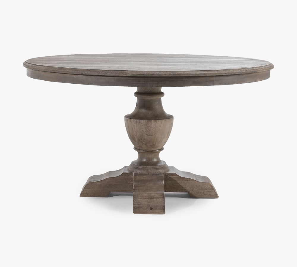 Irondale 55" Round Dining Table Pottery Barn