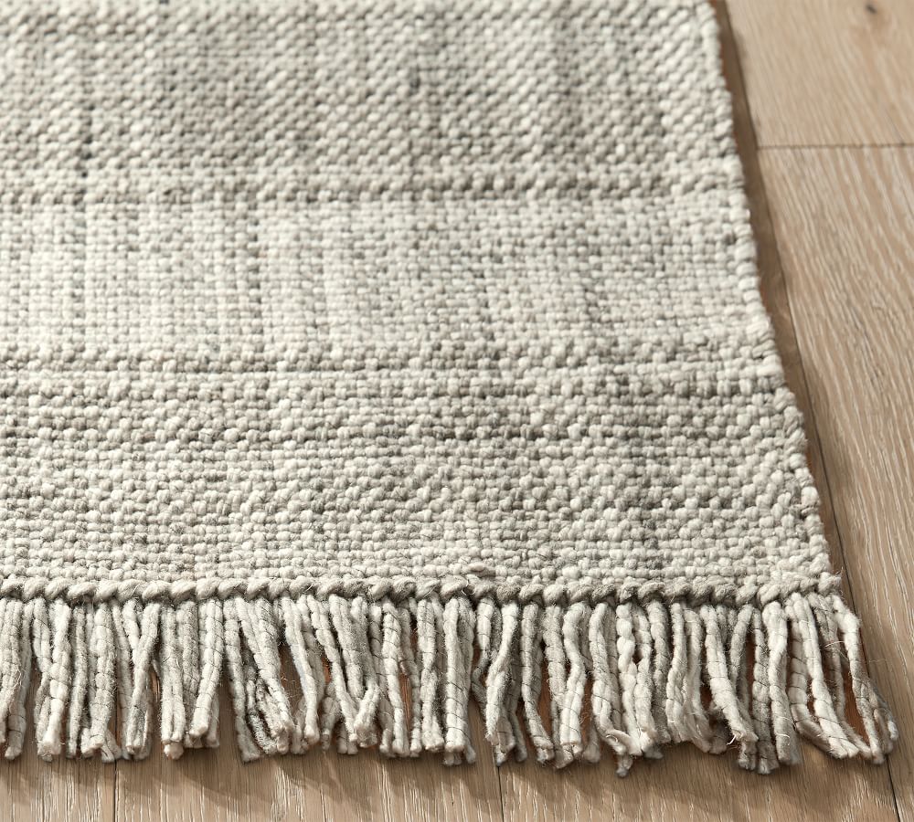 Kian Striped Indoor/Outdoor Rug | Pottery Barn