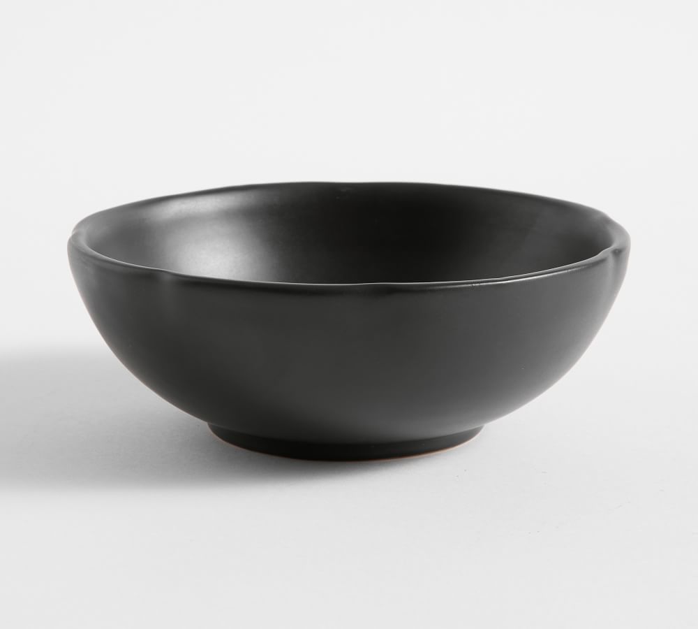 Black Ceramic Potpourri Bowl Pottery Barn