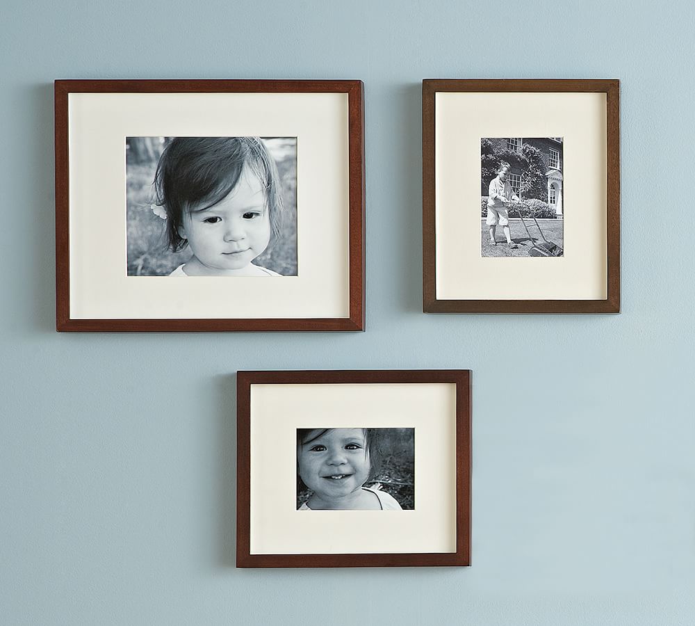 Wood Gallery Single Opening Picture Frames Espresso Pottery Barn