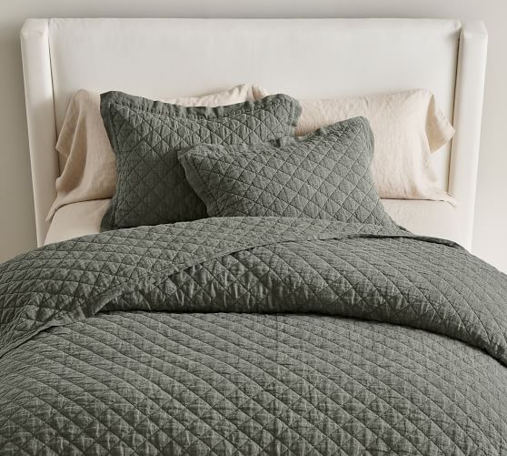 Gray Patterned Bedding & Bedding Sets Pottery Barn