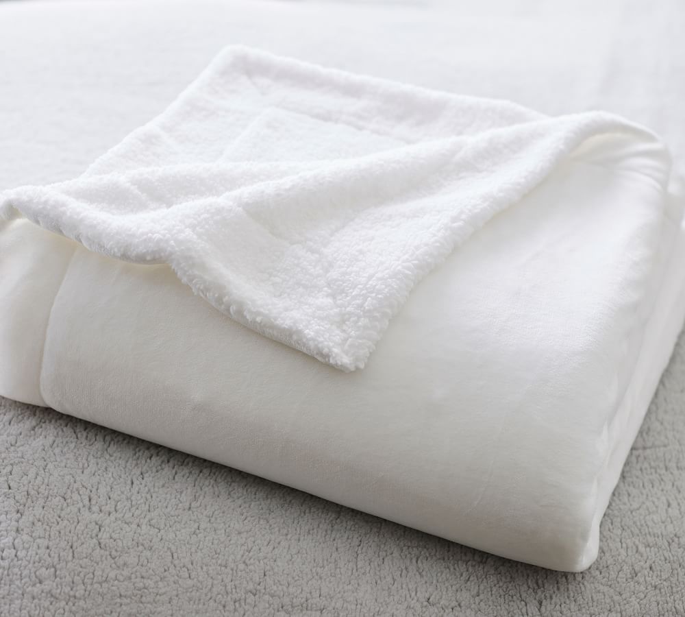 Marshmallow Blanket Pottery Barn