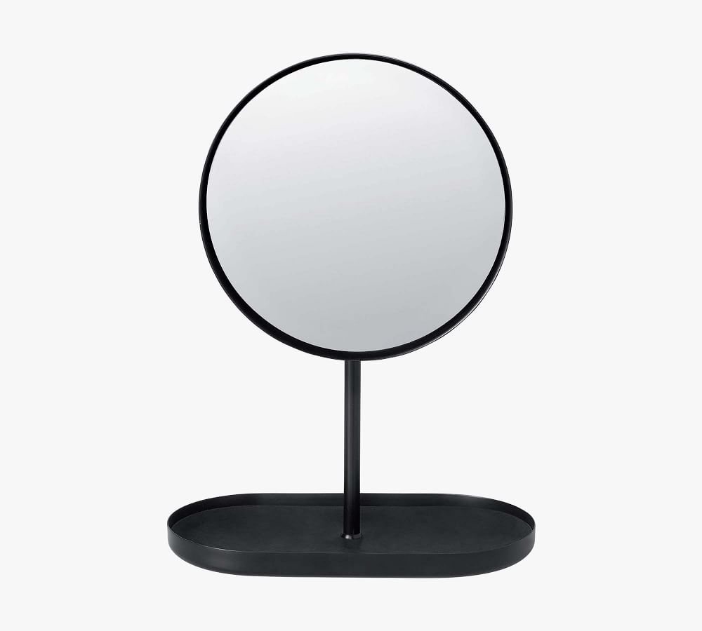 Leni Vanity Mirror with Tray Pottery Barn