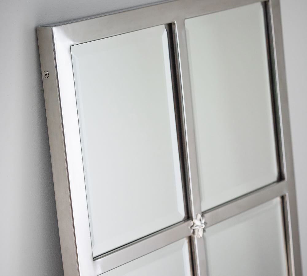 Eagan Extra Small Multipanel Wall Mirror 18" x 44" Pottery Barn