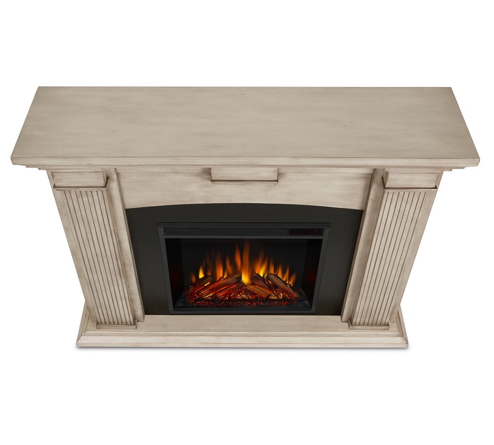 Real Flame® 51" Adelaide Electric Fireplace Pottery Barn