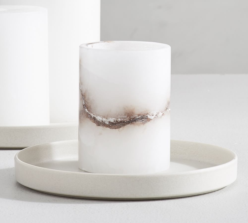 Details about   3 Alabaster Tea Light Candle Holder Raw Natural Handcarved Limestone 