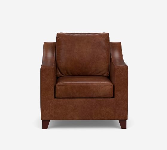 argos leather armchairs