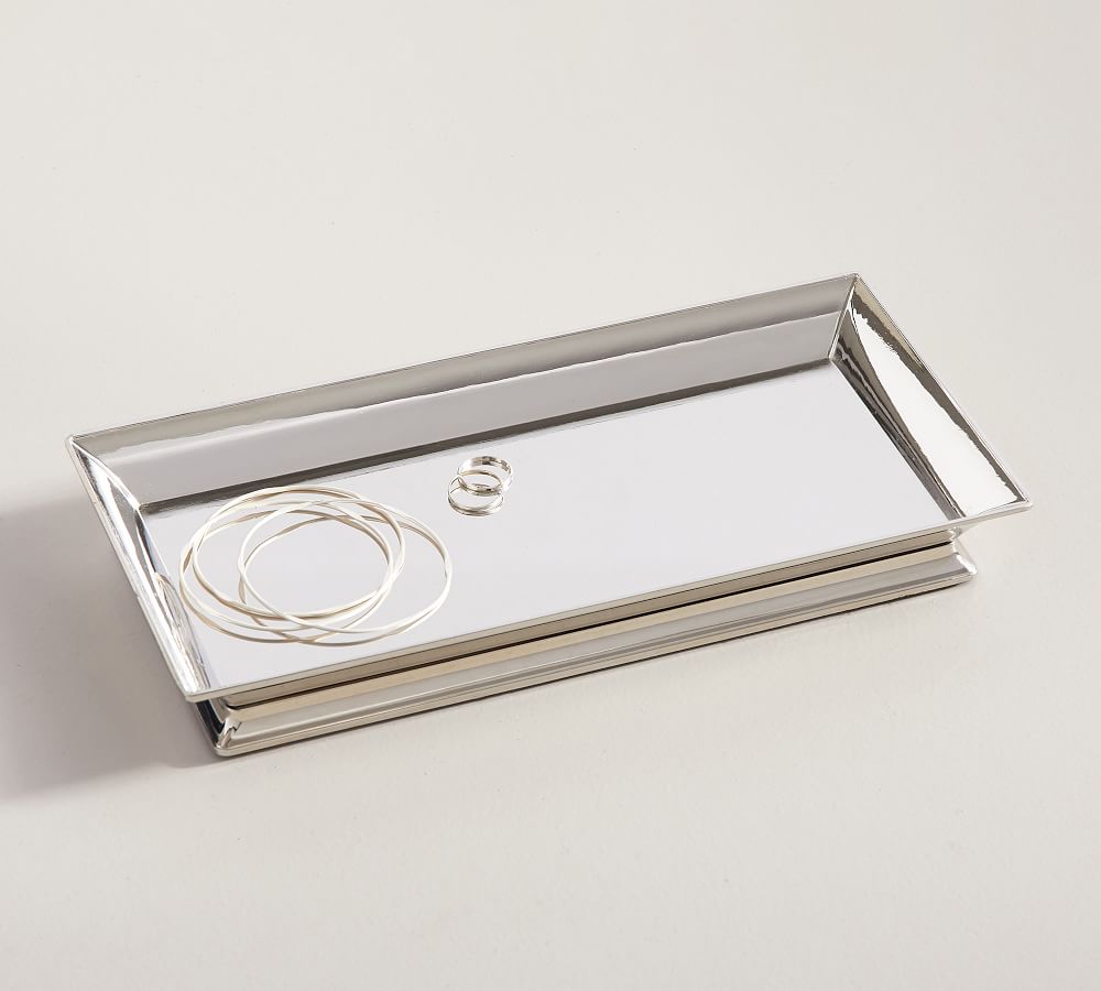 Mercer Polished Nickel Bathroom Accessories Pottery Barn