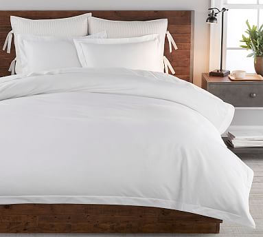 white linen duvet cover