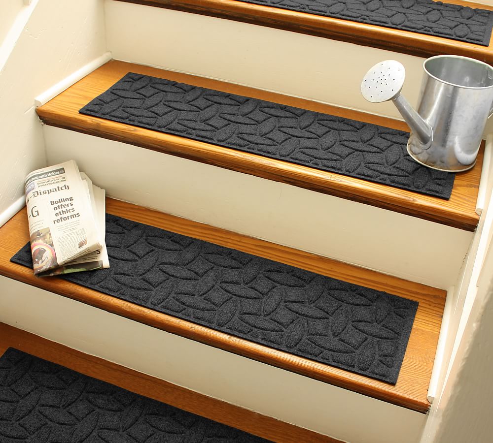 Waterhog Ellipse Indoor/Outdoor Stair Treads | Pottery Barn