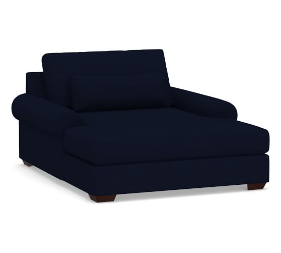 Single and Double Chaise Lounge Chair Pottery Barn