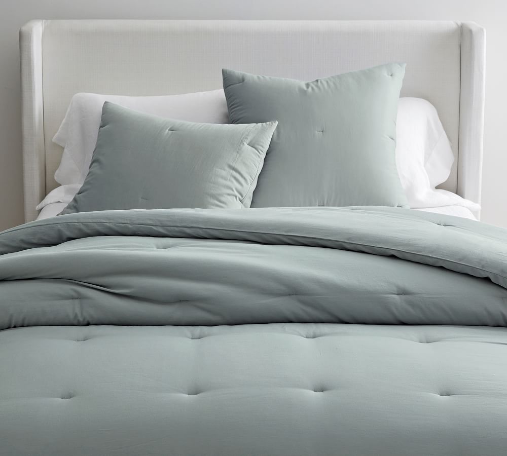 Dream Brushed Cotton Comforter Pottery Barn