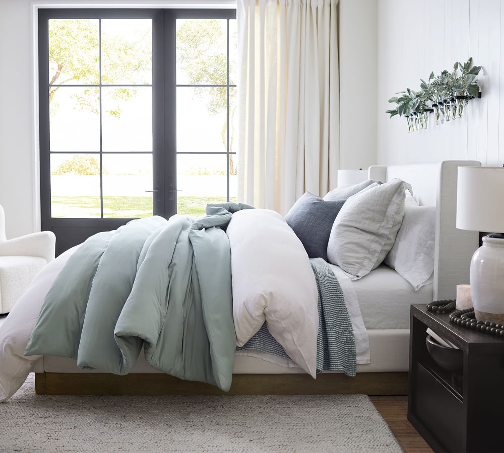 Dream Brushed Cotton Comforter Pottery Barn