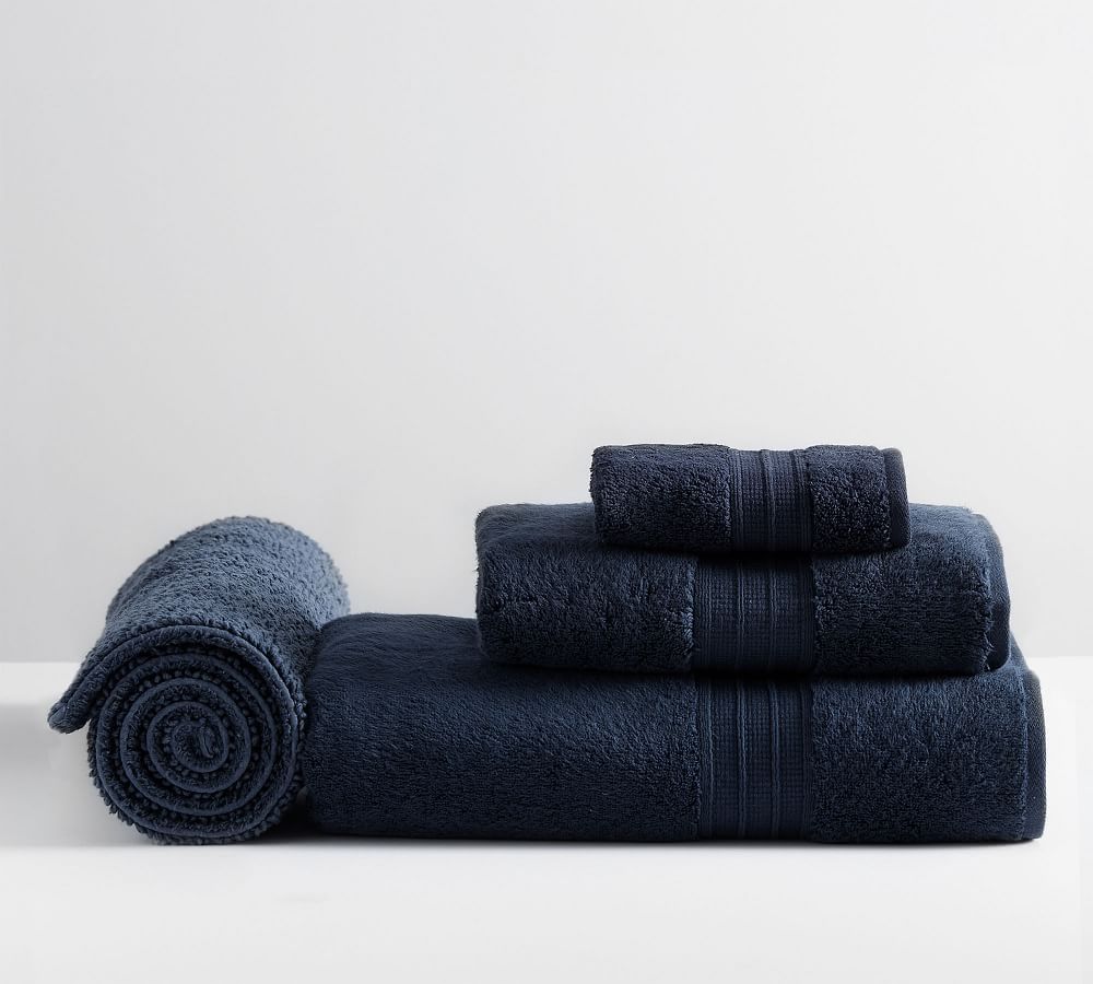 Hydrocotton Organic Towel Bundle With Bath Mat Set of 4 Pottery Barn