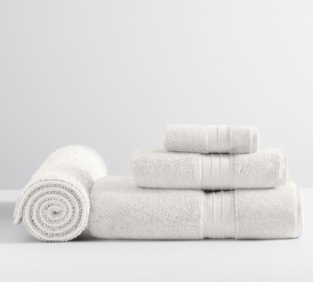Hydrocotton Organic Towel Bundle With Bath Mat Set of 4 Pottery Barn