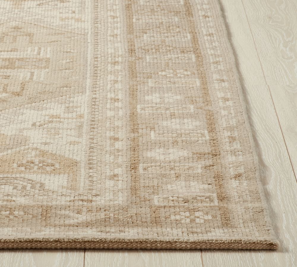 Nicolette HandKnotted Wool Rug Pottery Barn