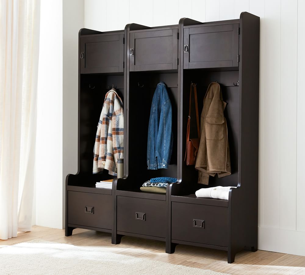 Wade 3Piece Hall Tree Set Pottery Barn