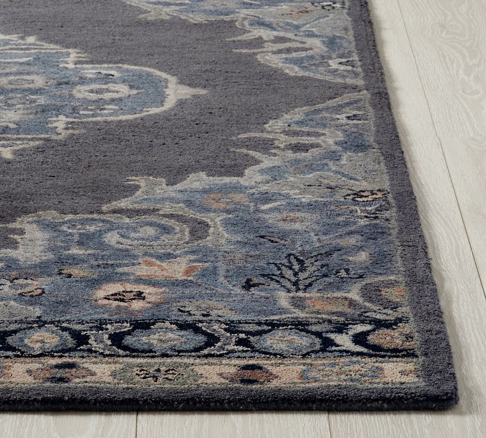 Bryson PersianStyle HandTufted Wool Rug Pottery Barn