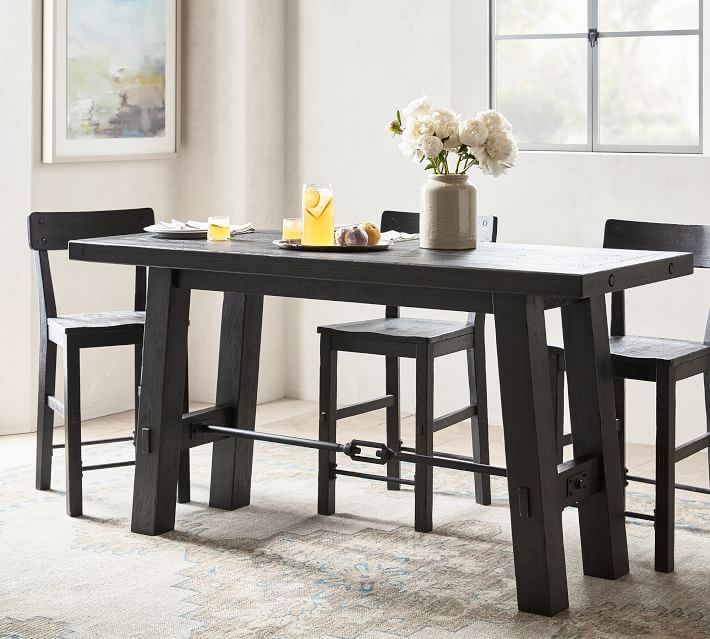 black dining chairs pottery barn