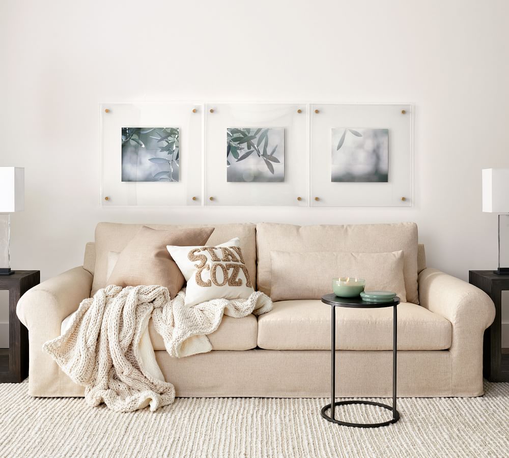 Duke 16" Round Metal CTable Pottery Barn