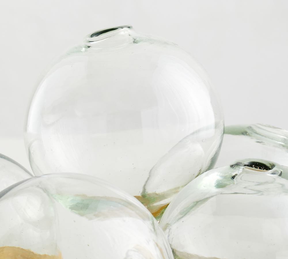 Decorative Recycled Glass Balls Pottery Barn
