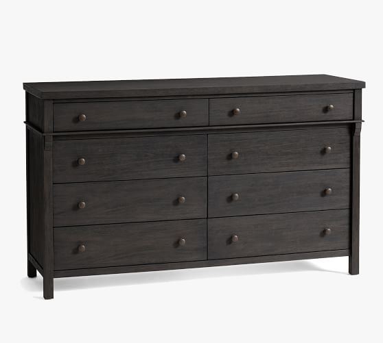 Toulouse 8 Drawer Wide Dresser, Tall Wide Dresser Drawers