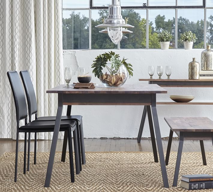 pottery barn gale dining chair