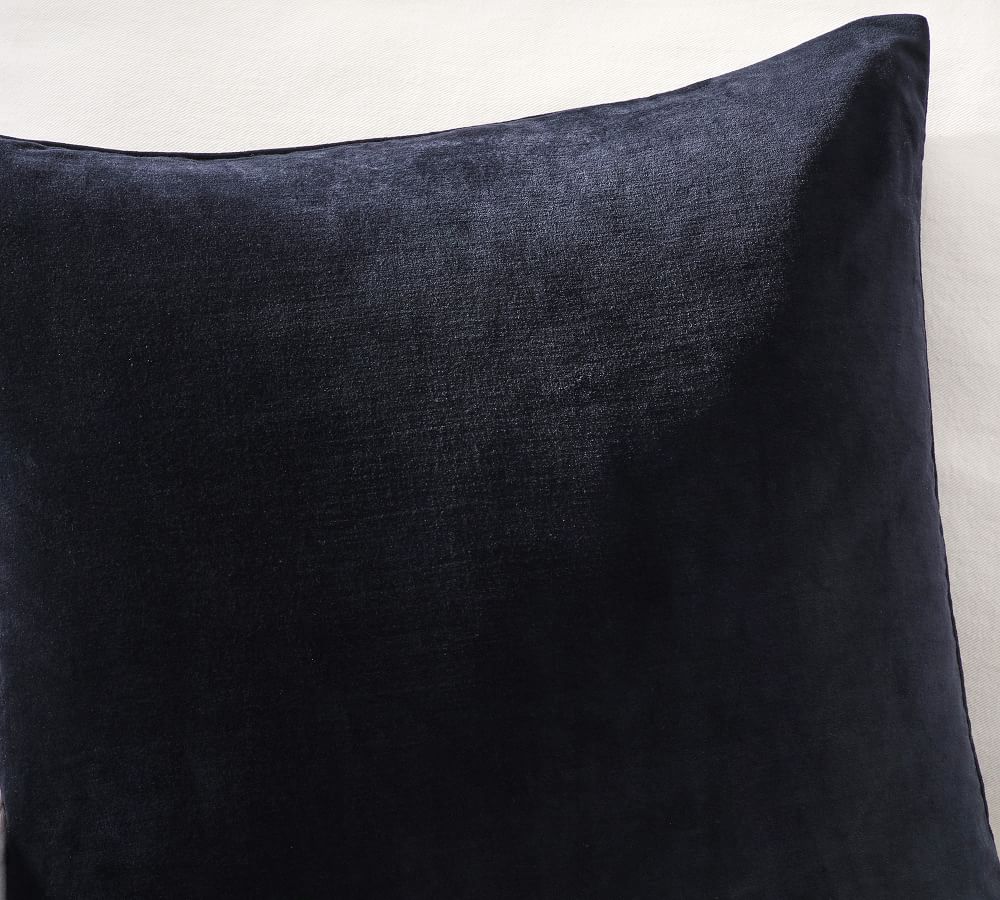 Everywhere Velvet Pillow Cover Pottery Barn