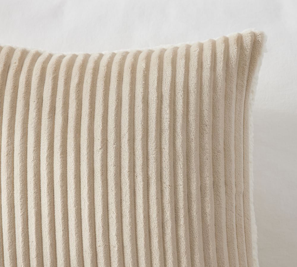 Ridgeline Sherpa Back Pillow Cover Pottery Barn