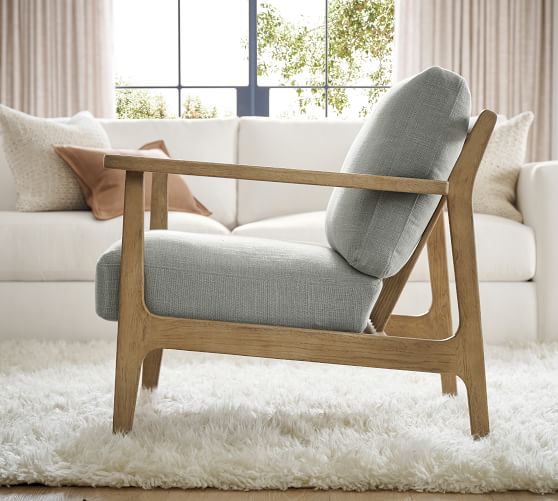 pottery barn armchair