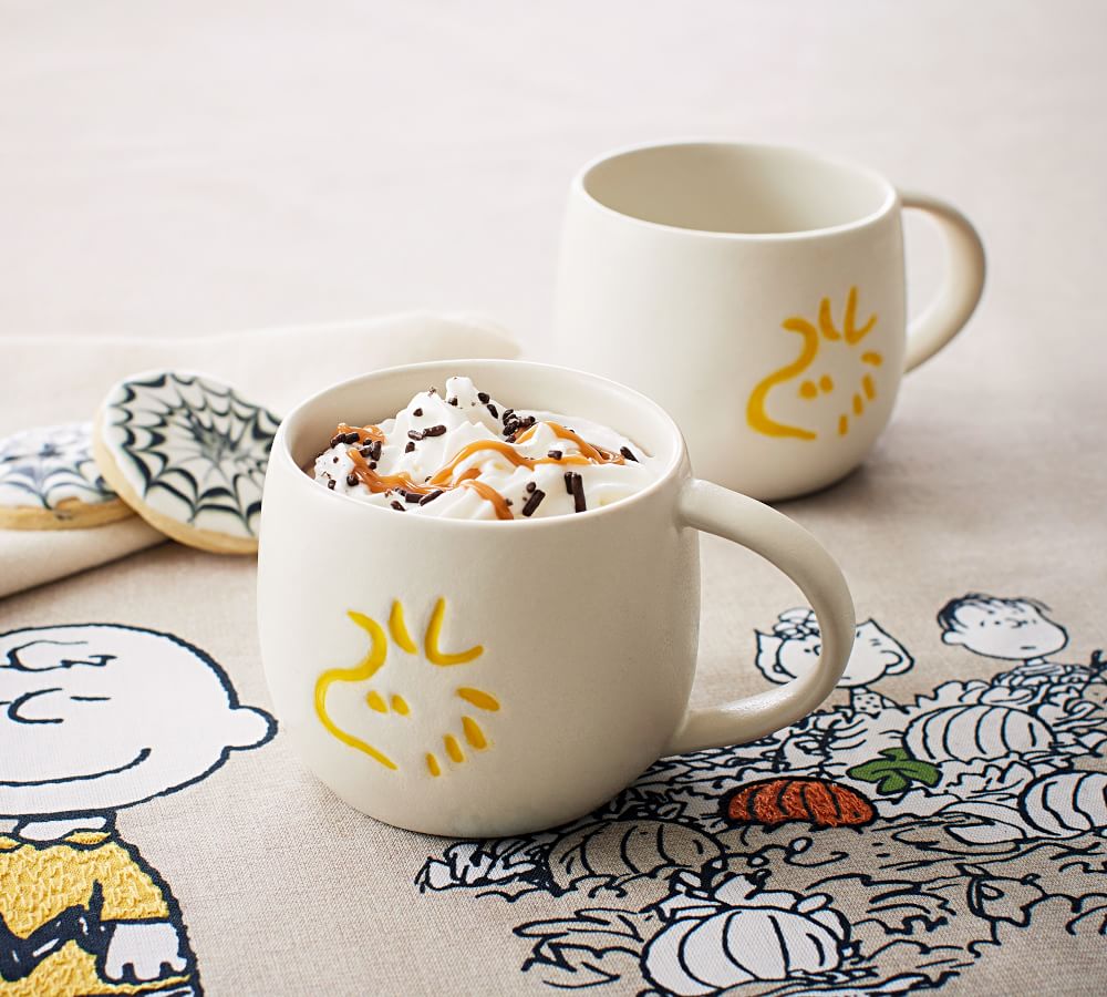 Peanuts™ Woodstock™ Stoneware Mug Pottery Barn