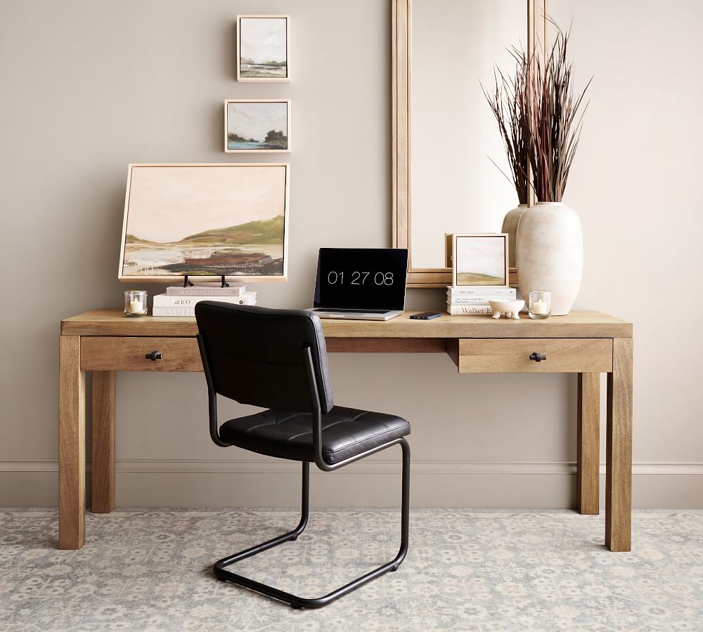Console Desk With Drawers