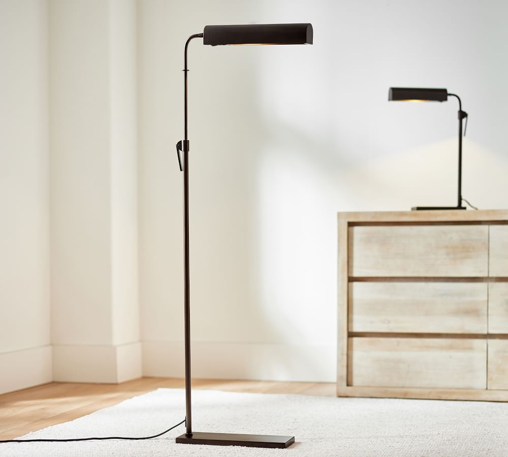 Sherman Metal Library Task Floor Lamp | Pottery Barn