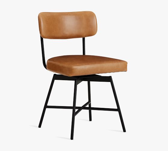 maison leather dining chair