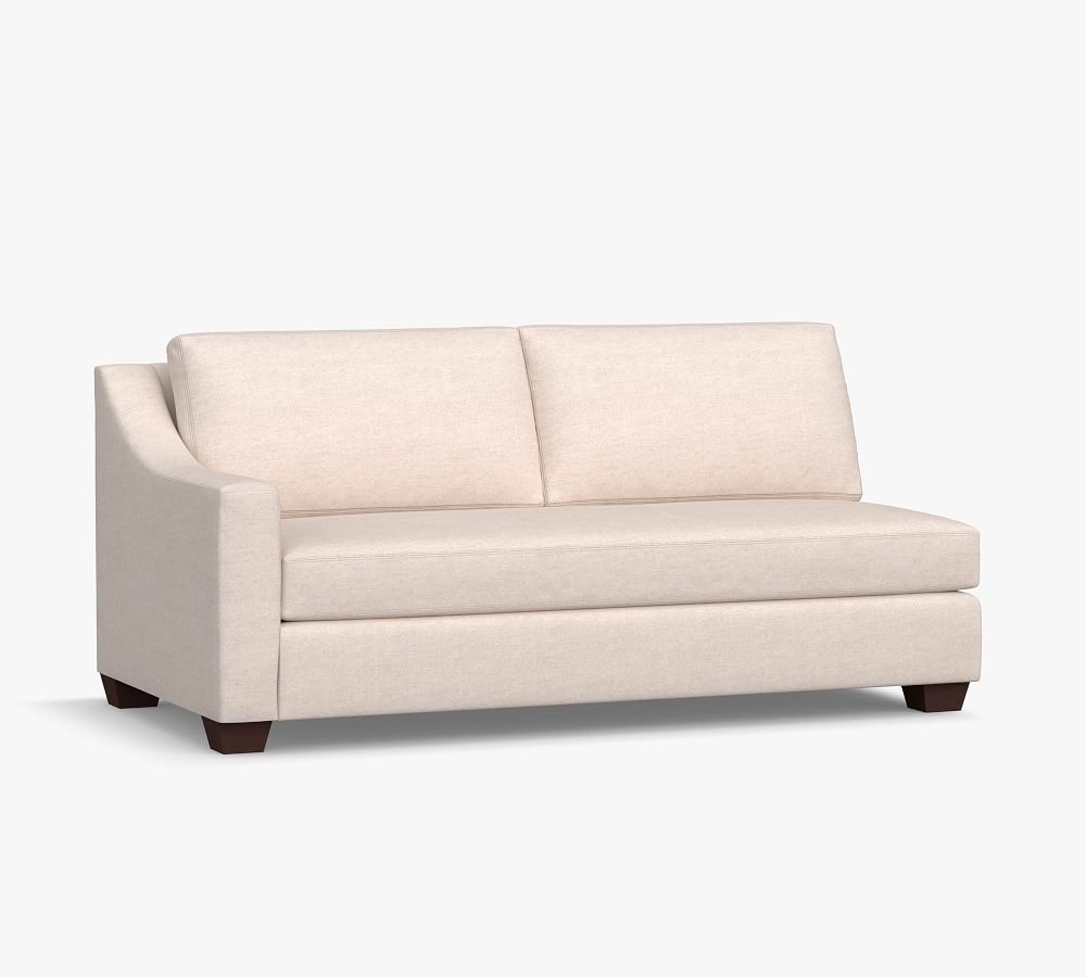 Build Your Own York Slope Arm Upholstered Sectional Components Pottery Barn